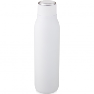 Logotrade promotional giveaway image of: Marka 600 ml copper vacuum insulated bottle with metal loop