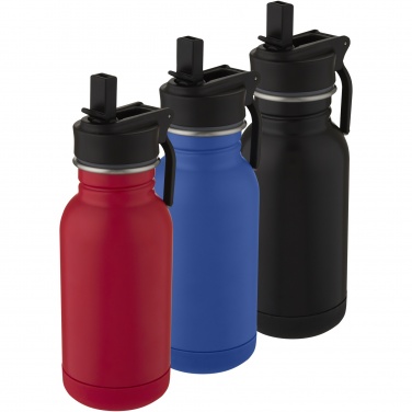 Logotrade promotional gifts photo of: Lina 400 ml stainless steel sport bottle with straw and loop