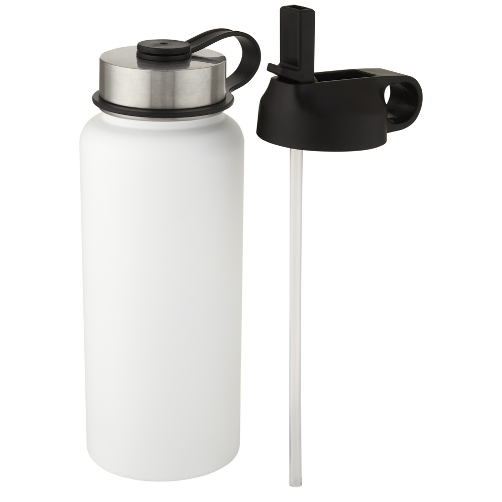 Logotrade business gift image of: Supra 1 L copper vacuum insulated sport bottle with 2 lids