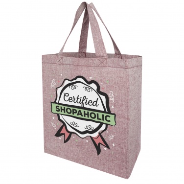 Logotrade promotional merchandise photo of: Pheebs 150 g/m² recycled gusset tote bag 13L