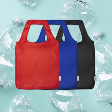 Logo trade promotional merchandise picture of: Ash RPET large foldable tote bag 14L