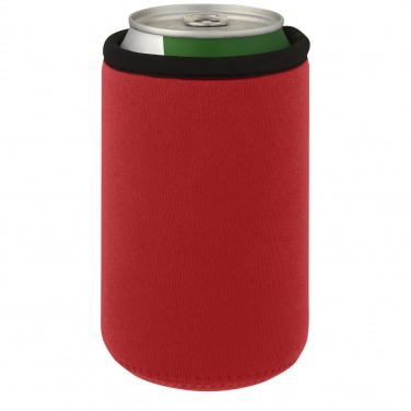 Logo trade promotional giveaways image of: Vrie recycled neoprene can sleeve holder