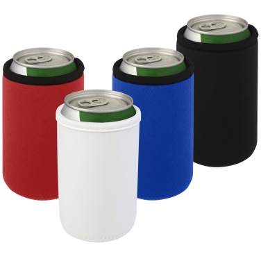 Logo trade corporate gift photo of: Vrie recycled neoprene can sleeve holder