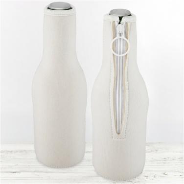 Logo trade promotional merchandise picture of: Fris recycled neoprene bottle sleeve holder