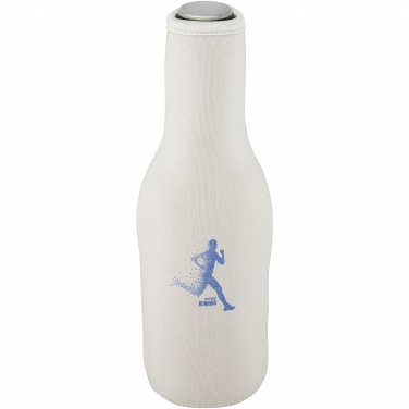 Logo trade advertising product photo of: Fris recycled neoprene bottle sleeve holder