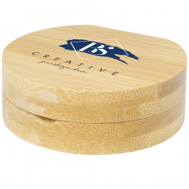 Logotrade promotional product picture of: Afrodit bamboo pocket mirror