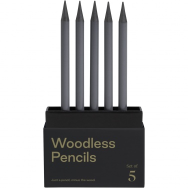 Logo trade promotional products picture of: Karst® 5-pack 2B woodless graphite pencils
