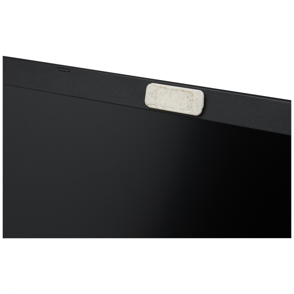 Logo trade corporate gift photo of: Kushi wheat straw webcam blocker