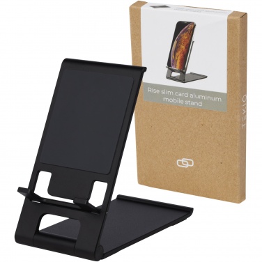 Logo trade promotional items picture of: Rise slim aluminium phone stand