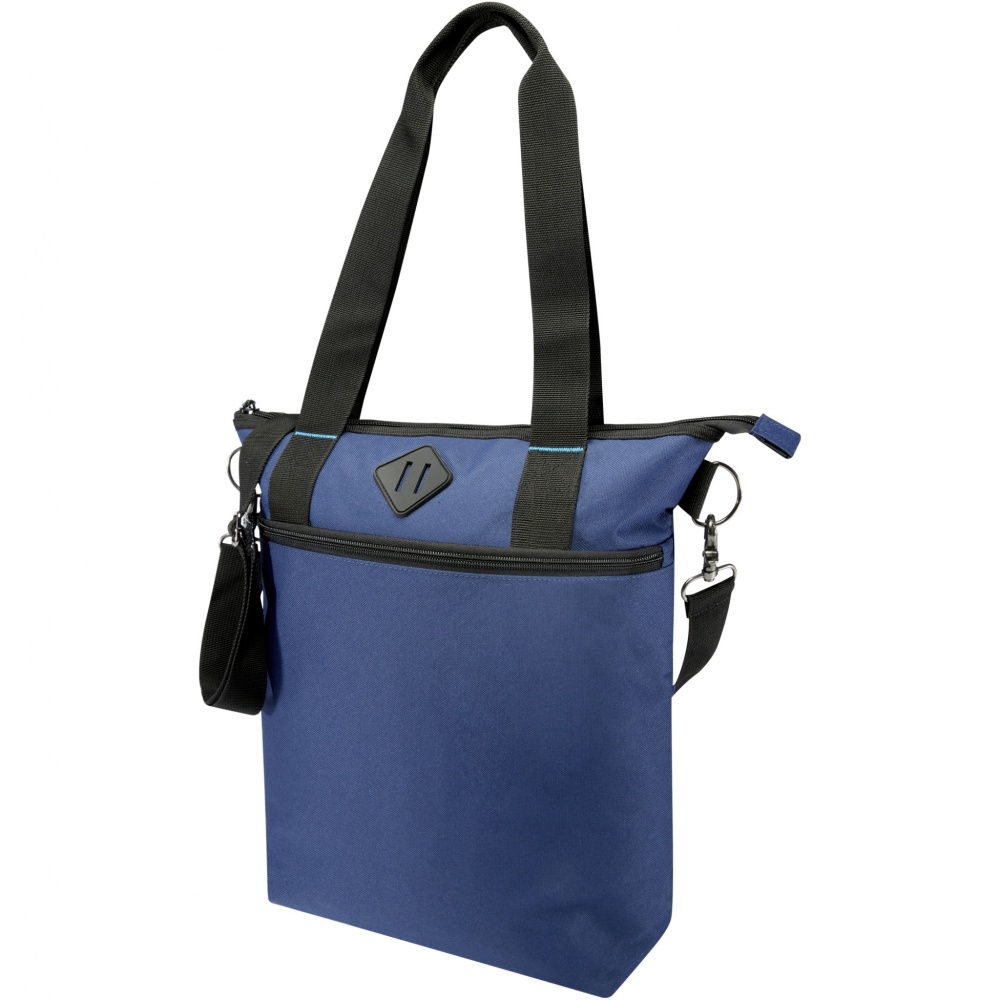 Logotrade promotional gifts photo of: REPREVE® Our Ocean™ 15" GRS RPET laptop tote bag 12L