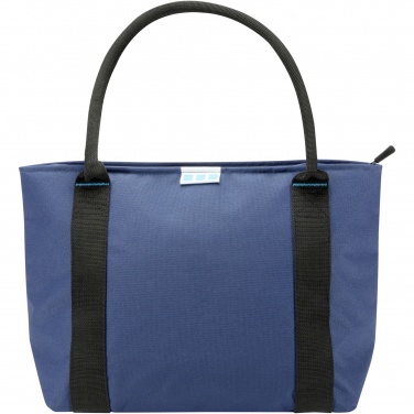Logo trade promotional merchandise photo of: REPREVE® Our Ocean™ 12-can GRS RPET cooler tote bag 11L