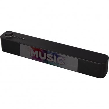 Logotrade promotional merchandise photo of: Hybrid 2 x 5W premium Bluetooth® sound bar