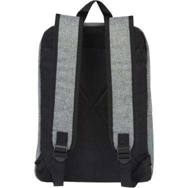 Logo trade promotional gifts image of: Reclaim 15" GRS recycled two-tone laptop backpack 14L