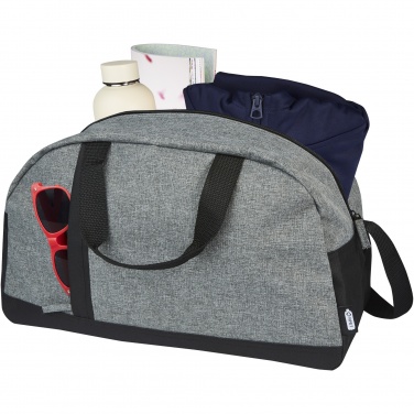 Logotrade promotional products photo of: Reclaim GRS recycled two-tone sport duffel bag 21L