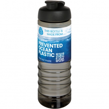 Logotrade corporate gift picture of: H2O Active® Eco Treble 750 ml flip lid sport bottle