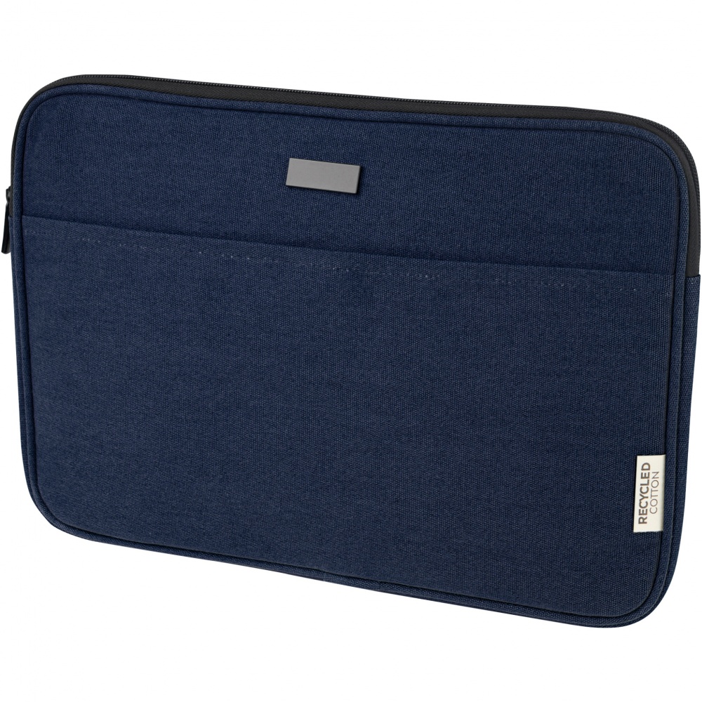 Logotrade corporate gifts photo of: Joey 14" GRS recycled canvas laptop sleeve 2L