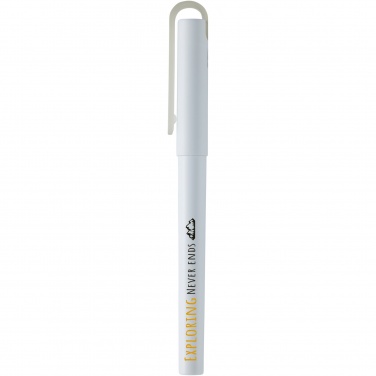 Logo trade corporate gift photo of: Mauna recycled PET gel rollerball pen
