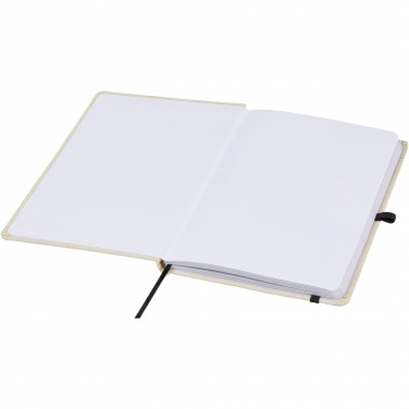 Logo trade promotional giveaway photo of: Tutico organic cotton hardcover notebook