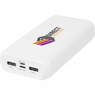 Logo trade business gift photo of: Electro 20.000 mAh recycled plastic power bank 