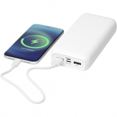 Logo trade advertising products image of: Electro 20.000 mAh recycled plastic power bank 