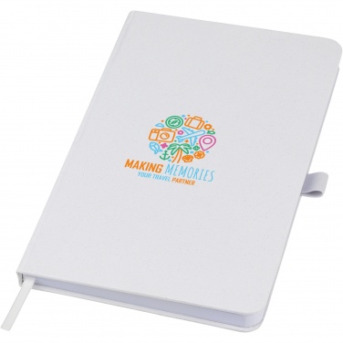 Logotrade promotional merchandise picture of: Fabianna crush paper hard cover notebook