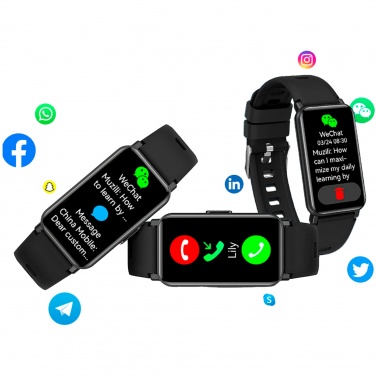 Logo trade business gifts image of: Prixton AT806 multisport smartband with GPS