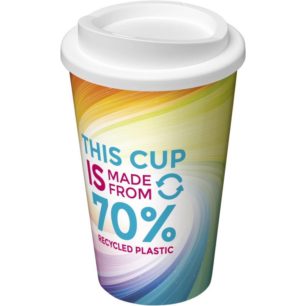 Logotrade promotional gift image of: Brite-Americano® Eco 350 ml insulated tumbler