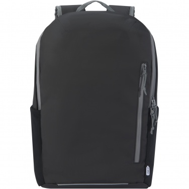 Logo trade promotional items picture of: Aqua 15" GRS recycled water resistant laptop backpack 21L
