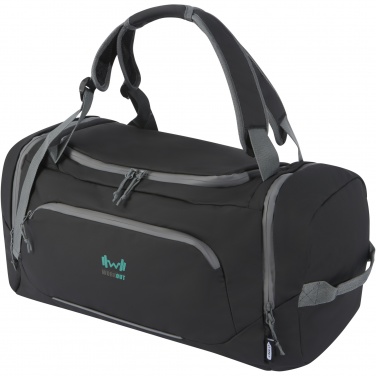Logotrade promotional merchandise photo of: Aqua GRS recycled water resistant duffel backpack 35L