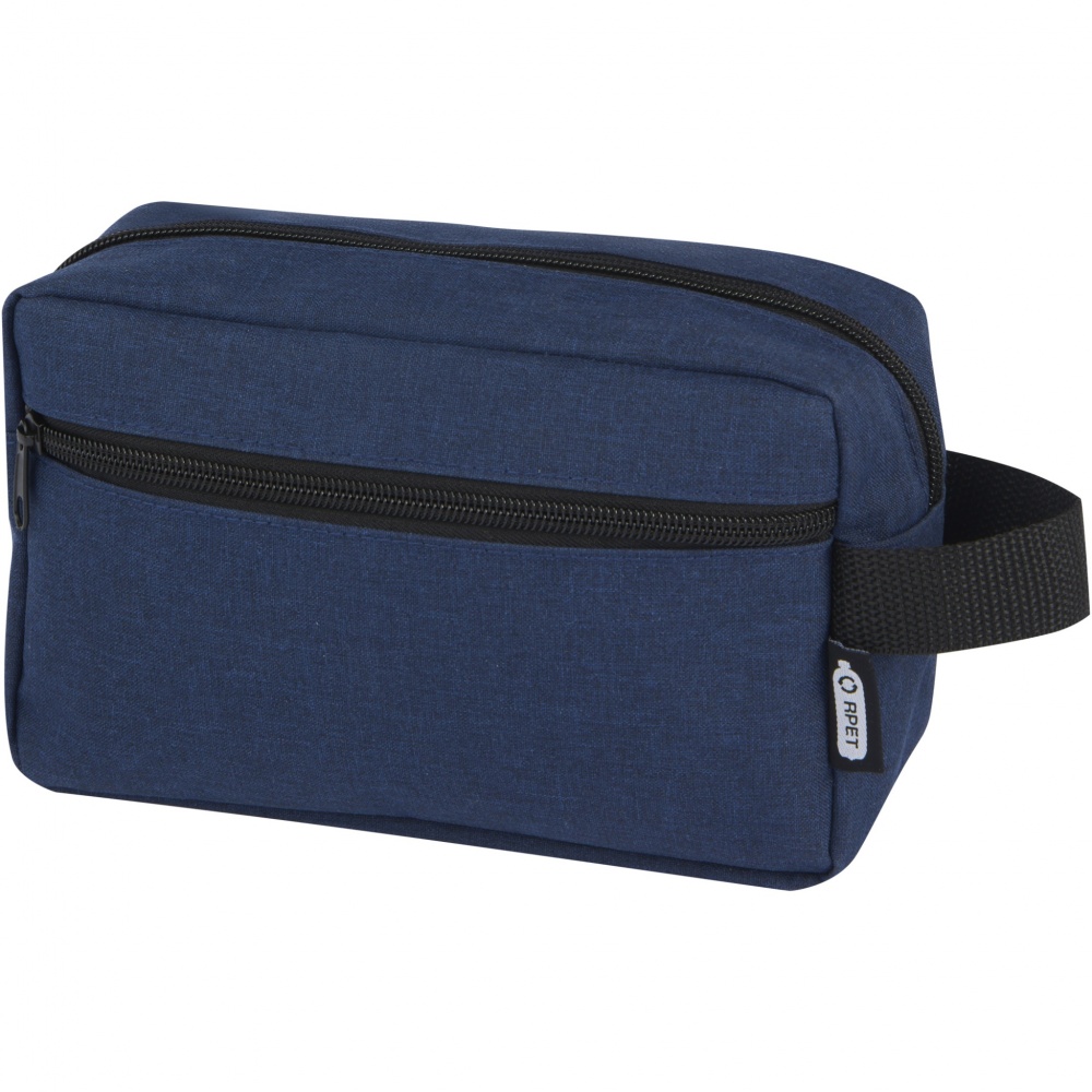 Logo trade corporate gift photo of: Ross GRS RPET toiletry bag 1.5L