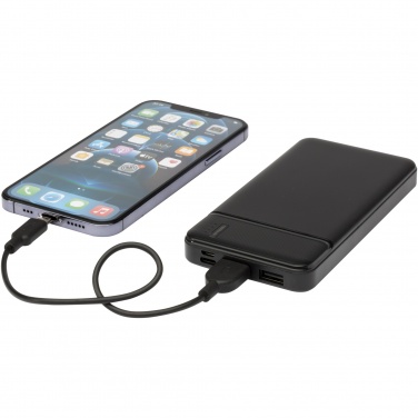 Logotrade promotional merchandise picture of: Loop 10.000 mAh recycled plastic power bank 