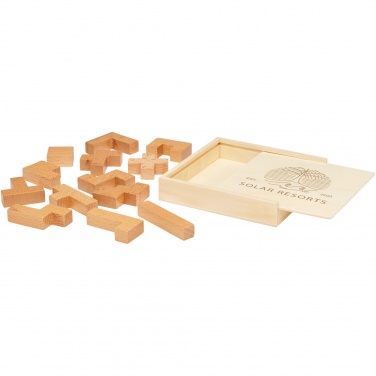 Logotrade promotional product image of: Bark wooden puzzle