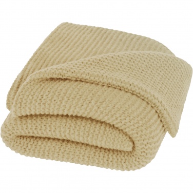 Logotrade promotional products photo of: Suzy 150 x 120 cm GRS polyester knitted blanket