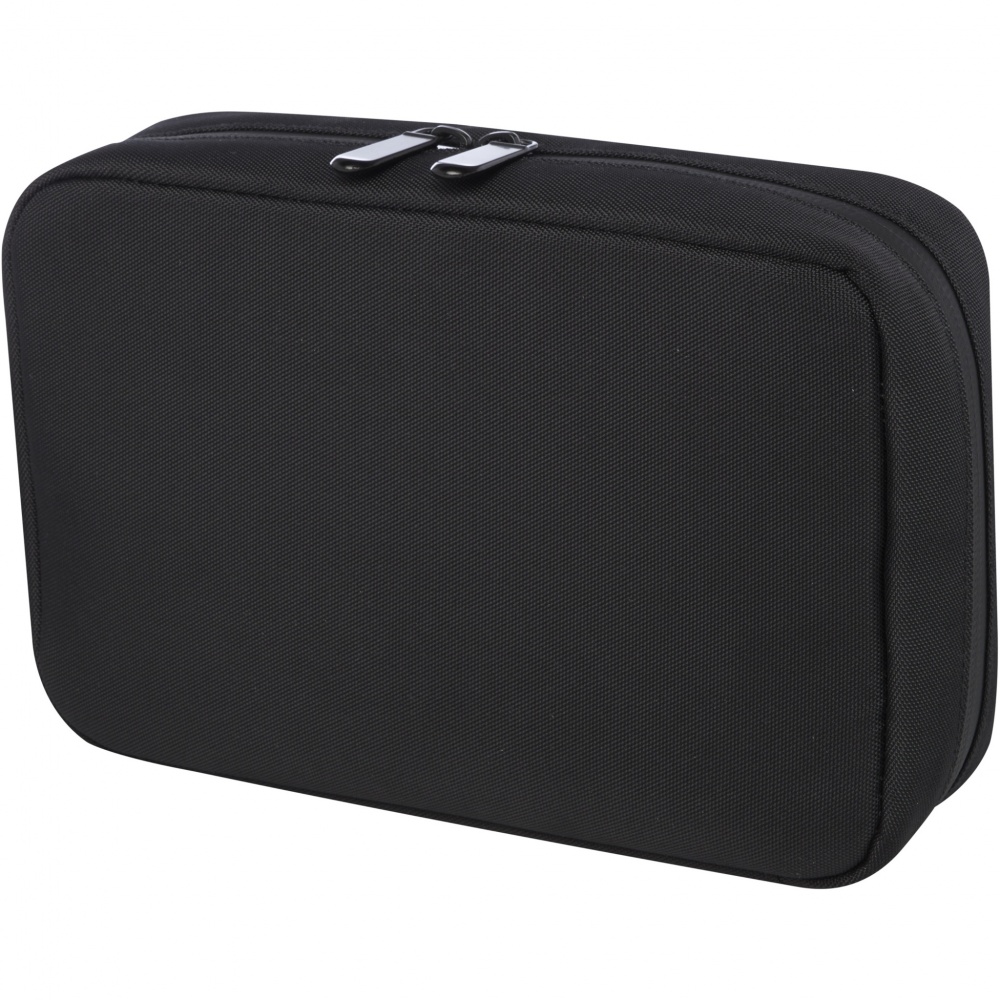 Logotrade advertising product picture of: Rise GRS recycled organiser pouch  