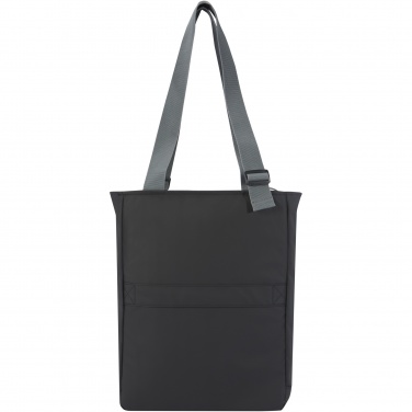 Logo trade promotional giveaway photo of: Aqua 14" GRS recycled water resistant laptop tote bag 14L