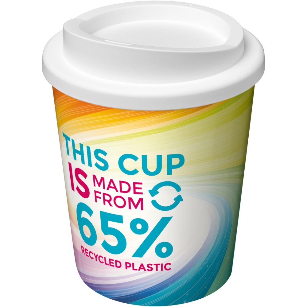 Logo trade promotional merchandise picture of: Brite-Americano Espresso Eco 250 ml insulated tumbler