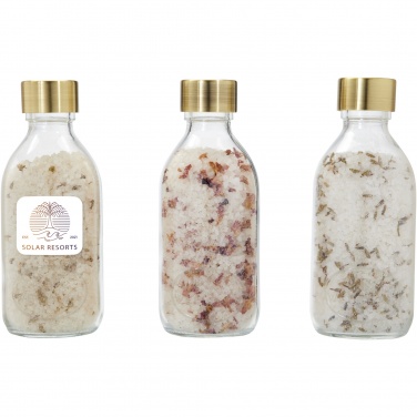 Logo trade promotional items picture of: Wellmark Just Relax 3-piece 200 ml bath salt gift set