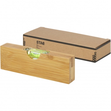 Logotrade promotional giveaways photo of: Flush bamboo spirit level with bottle opener