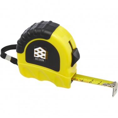 Logo trade advertising products image of: Rule 5-metre RCS recycled plastic measuring tape