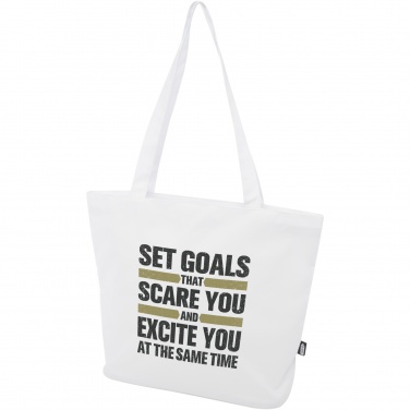 Logotrade promotional merchandise image of: Panama GRS recycled zippered tote bag 20L
