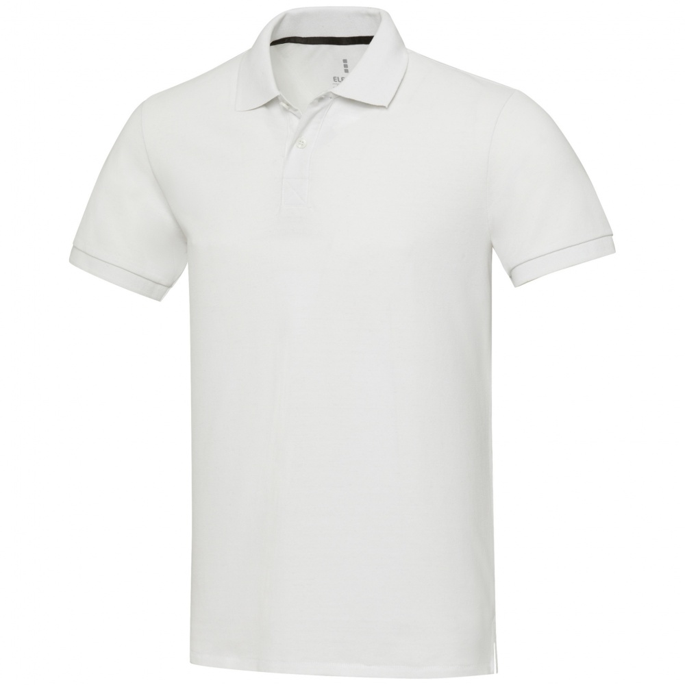 Logotrade corporate gift image of: Emerald short sleeve unisex Aware™ recycled polo