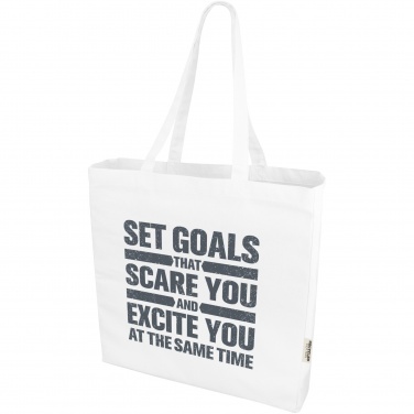 Logo trade promotional giveaway photo of: Odessa 220 g/m² recycled tote bag