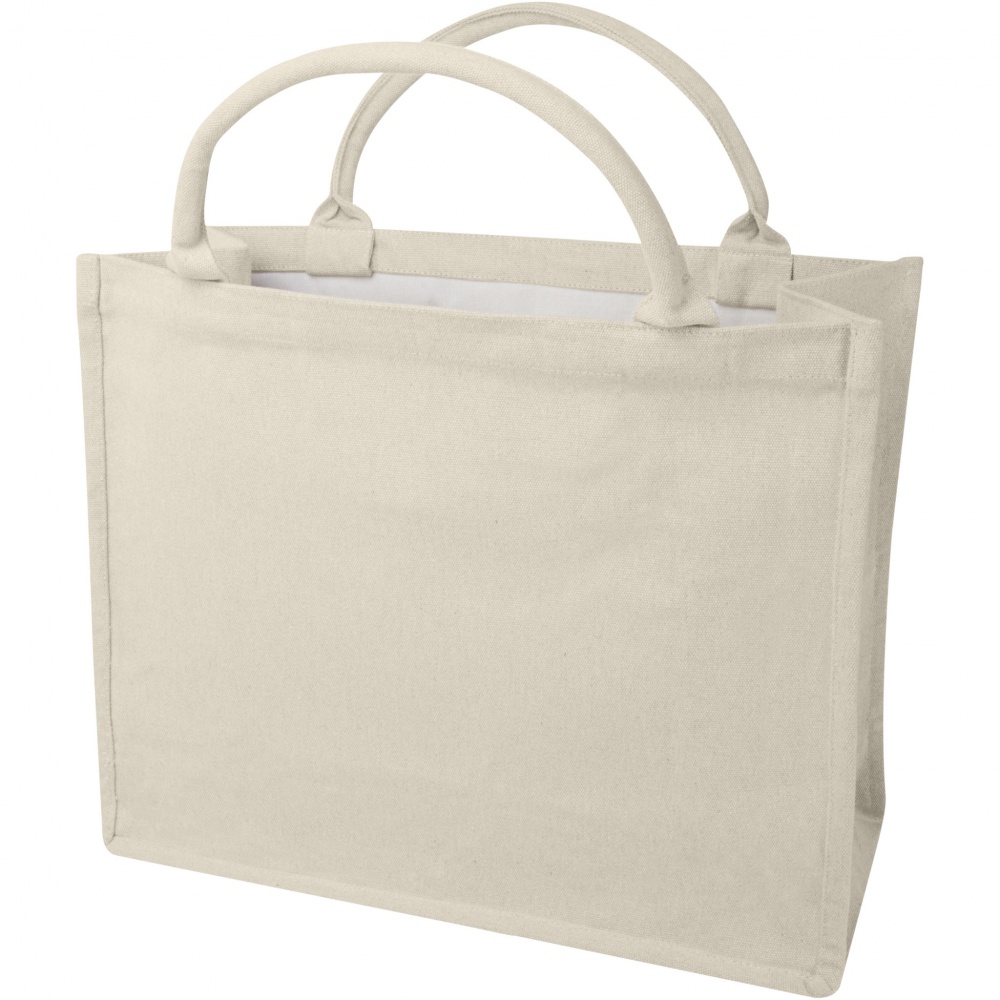 Logo trade promotional products image of: Page 500 g/m² Aware™ recycled book tote bag