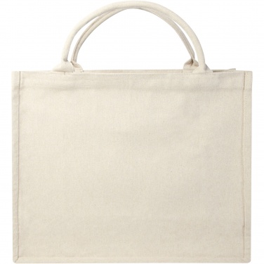 Logo trade promotional giveaways image of: Page 500 g/m² Aware™ recycled book tote bag