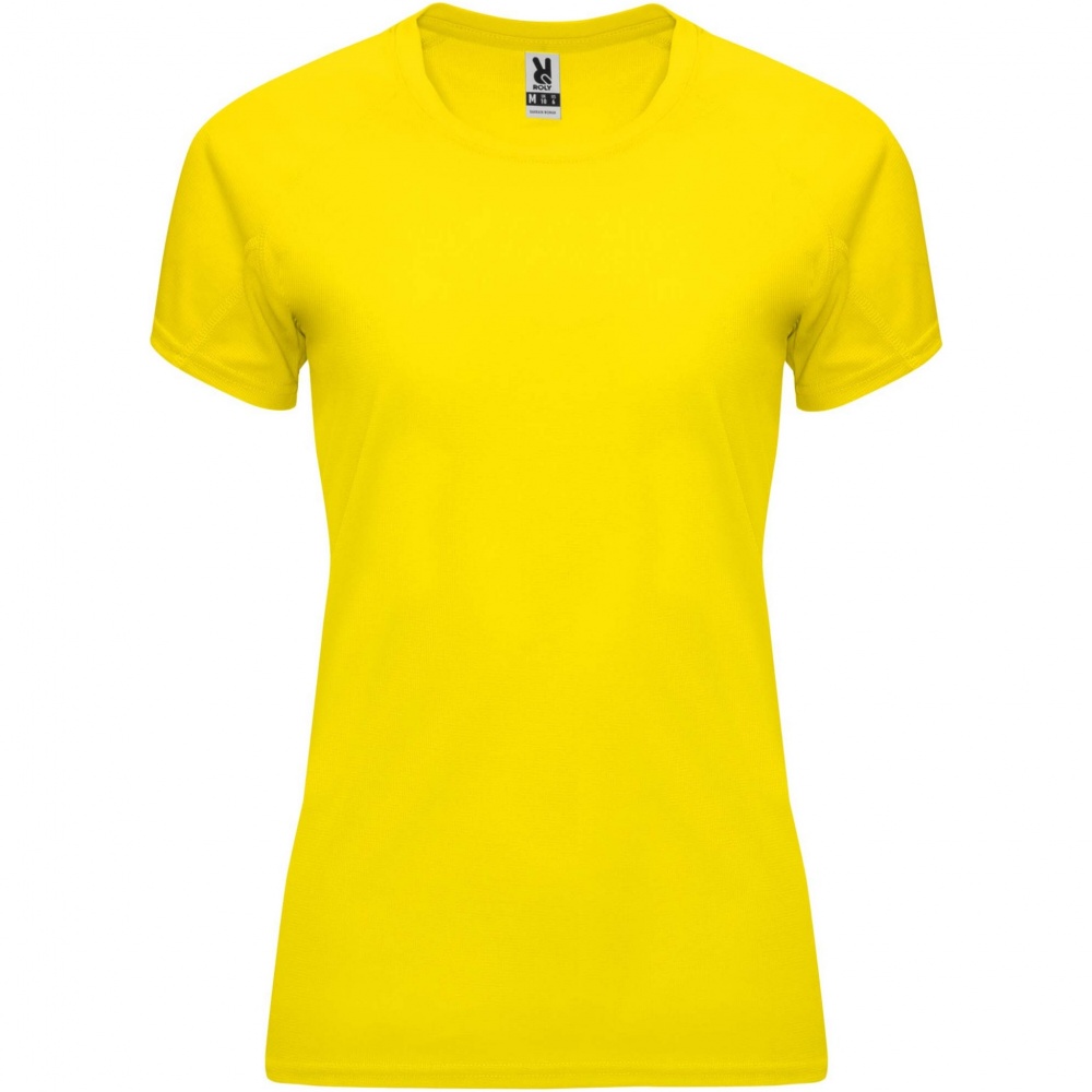 Logo trade corporate gifts picture of: Bahrain short sleeve women's sports t-shirt