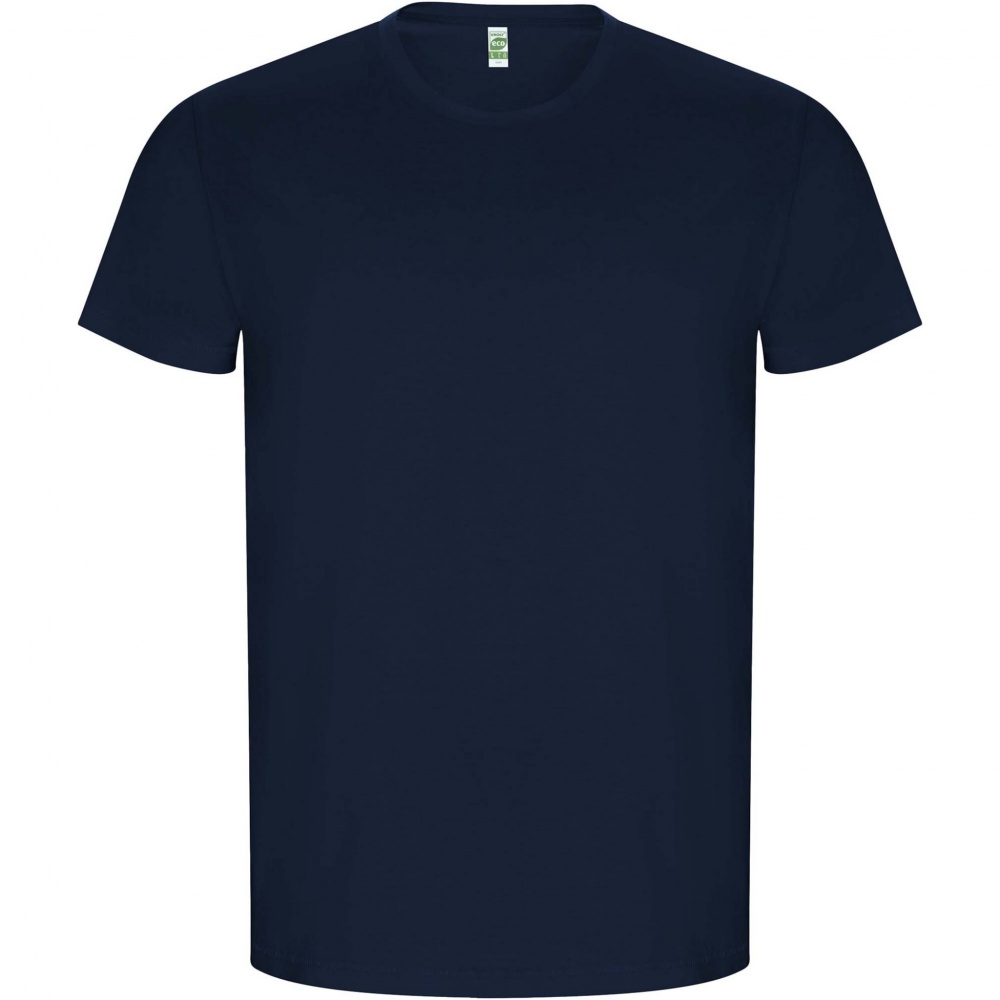 Logo trade promotional giveaways picture of: Golden short sleeve men's t-shirt