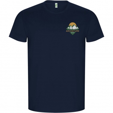 Logo trade promotional items image of: Golden short sleeve men's t-shirt