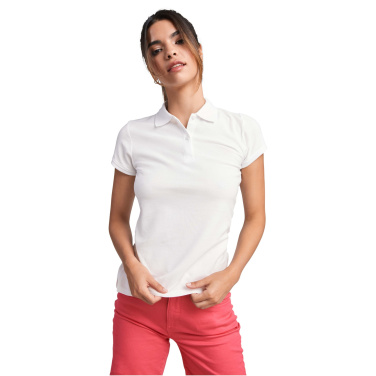 Logo trade corporate gifts picture of: Prince short sleeve women's polo