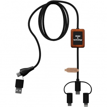 Logo trade business gift photo of: SCX.design C46 5-in-1 CarPlay cable