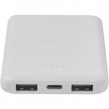 Logo trade corporate gifts picture of: Asama 5000 mAh Type-C recycled plastic power bank